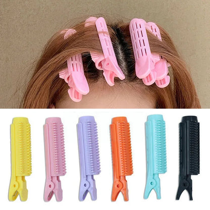 2 Pieces Set Fluffy Clip Air Bangs Hair Curler