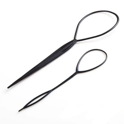 2 Pieces Topsy Tail Hair Styler