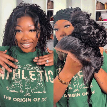 Upgrade Glue Less 360 Lace Frontal Wig With Hidden Strap