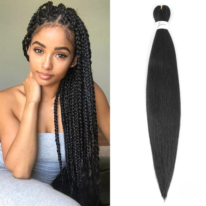 Braided Stretched Hair Extensions