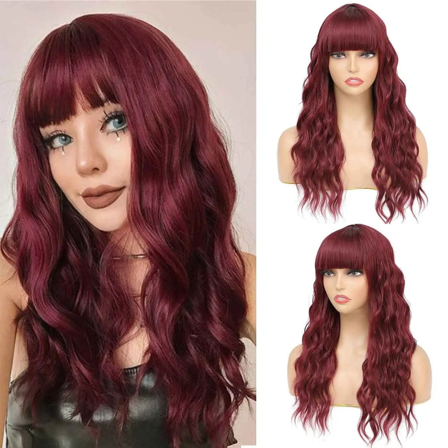 Curly And Wavy Daily Wear Wig