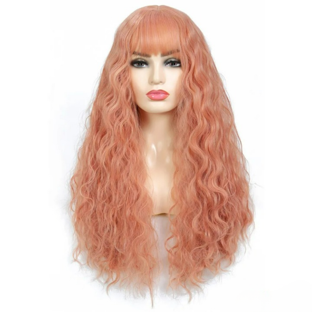 Curly And Wavy Synthetic Non Lace Wig