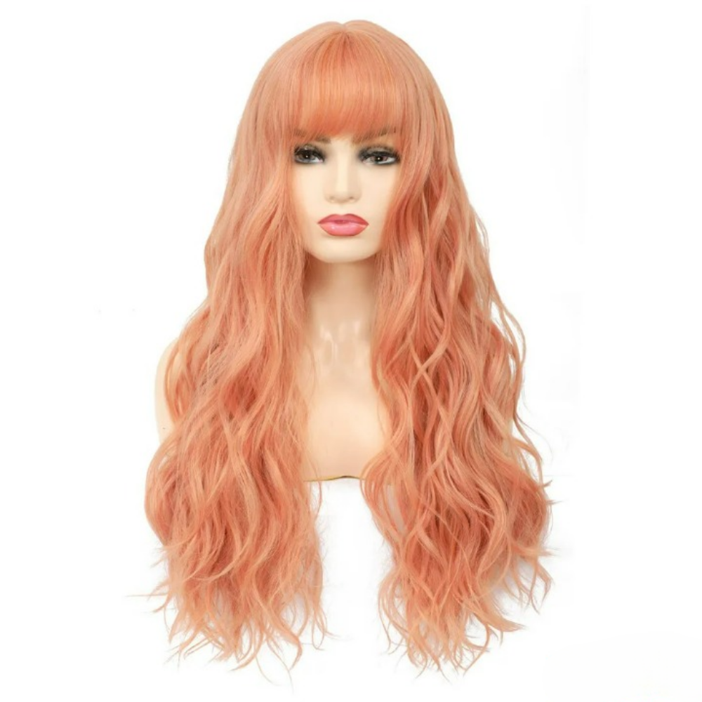 Curly And Wavy Synthetic Non Lace Wig