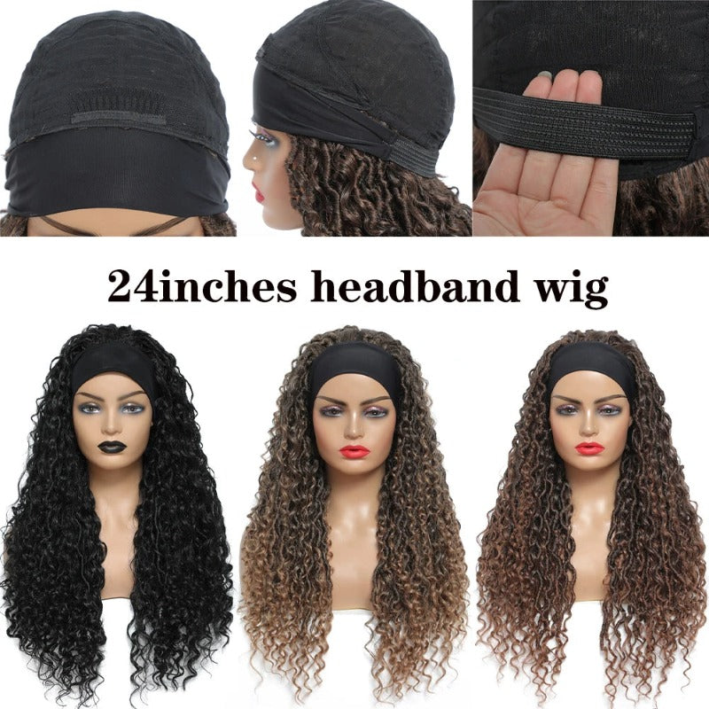 Curly Braids Lace Front Wig