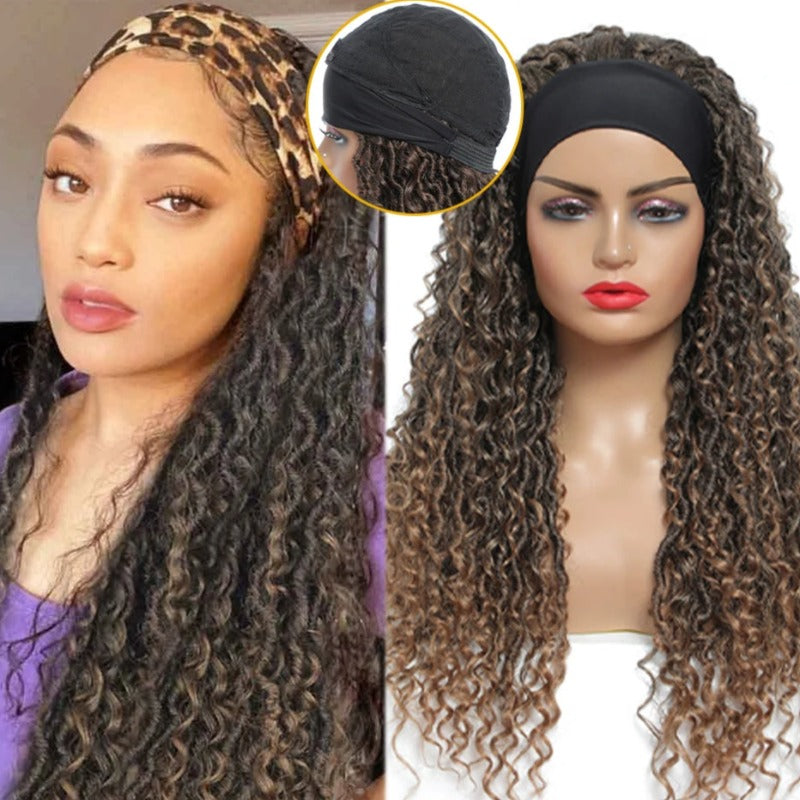 Curly Braids Lace Front Wig