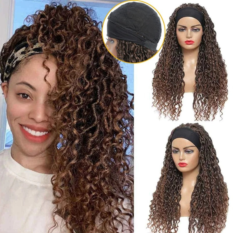 Curly Braids Lace Front Wig