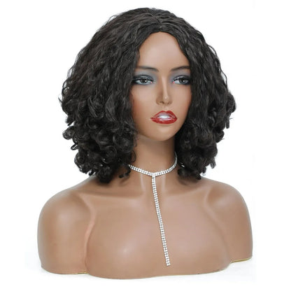 Curly Glueless Synthetic Non Lace Wig