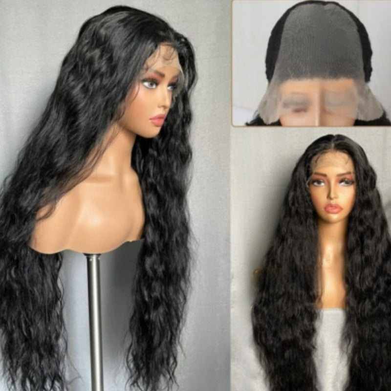 Curly Lace Front Long Wigs