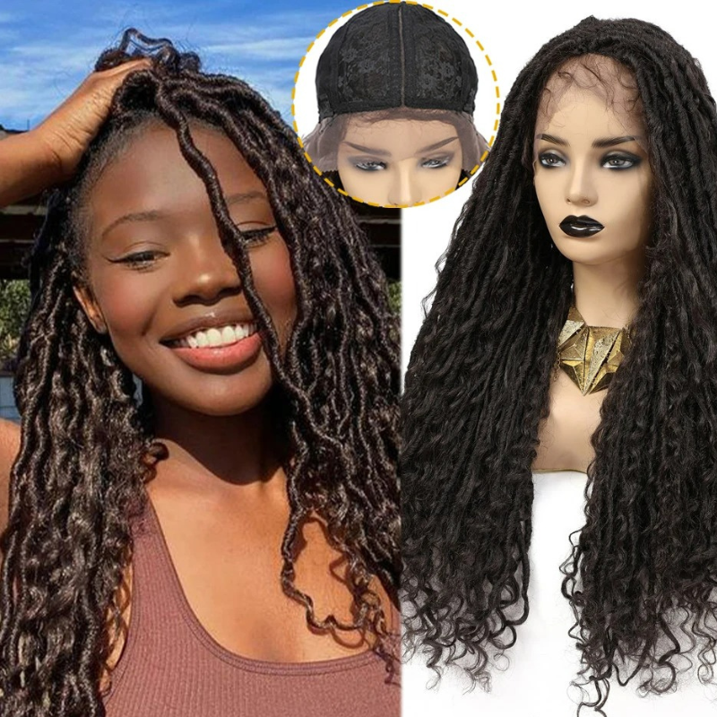 Curly Lace Front Synthetic Wigs