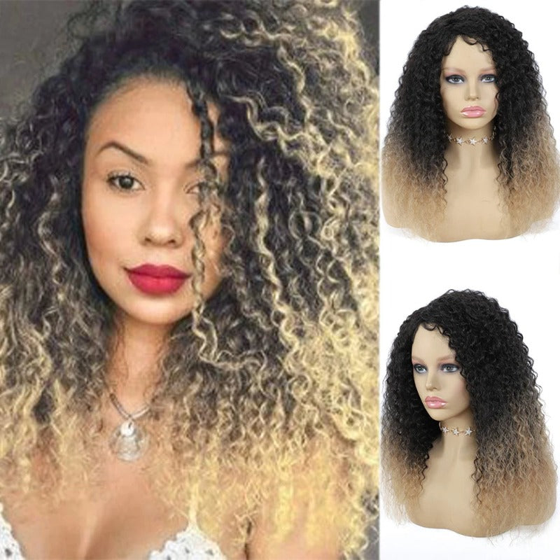 Curly Medium Length Daily Wear Hair Wigs