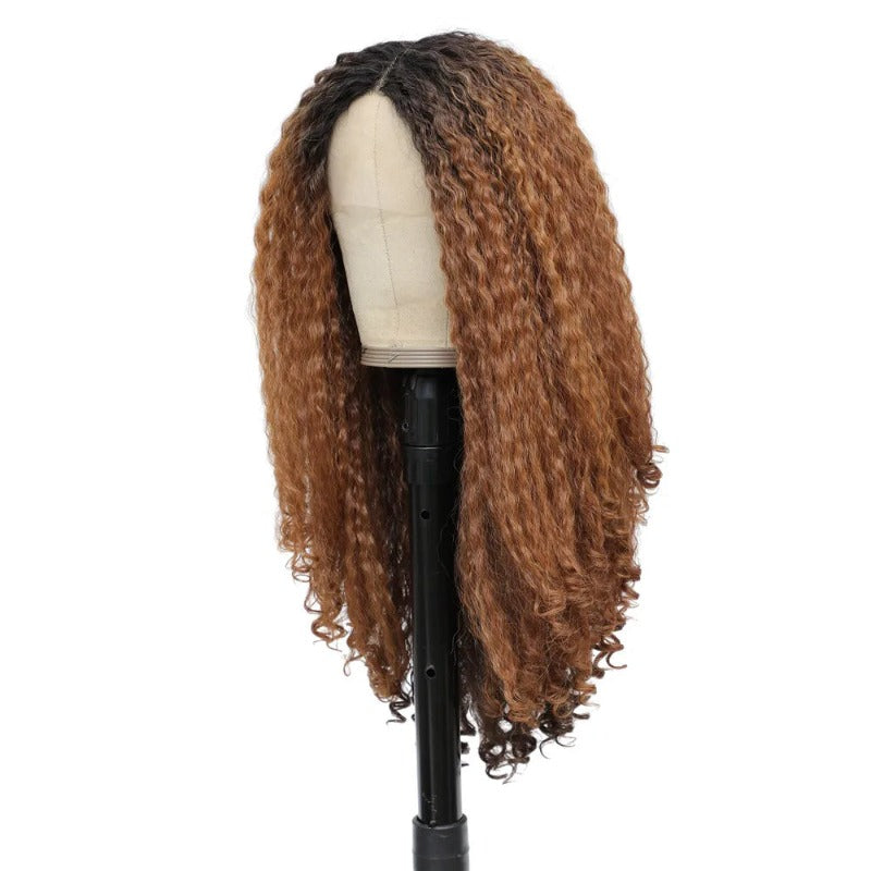 Curly Swiss Lace Textured Wigs