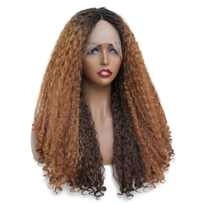 Curly Swiss Lace Textured Wigs