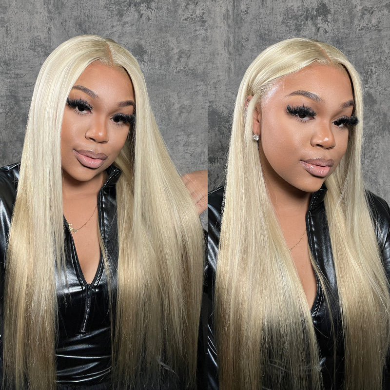 Customized Blonde Balayage Full Lace Frontal Wig