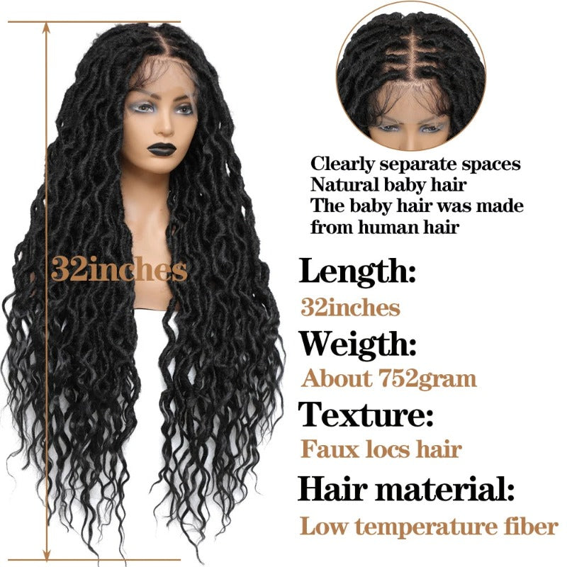 Daily Use Long Braided Wigs