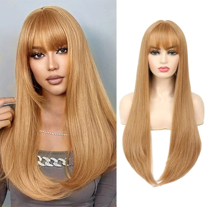 Daily Wear Hair Wigs With Bangs