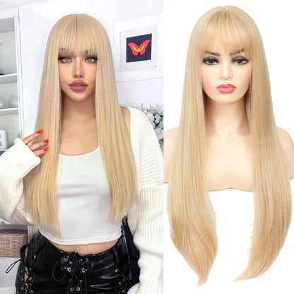 Daily Wear Hair Wigs With Bangs