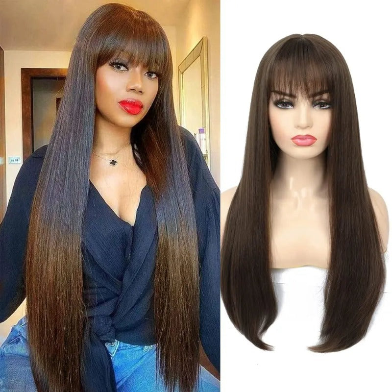 Daily Wear Hair Wigs With Bangs