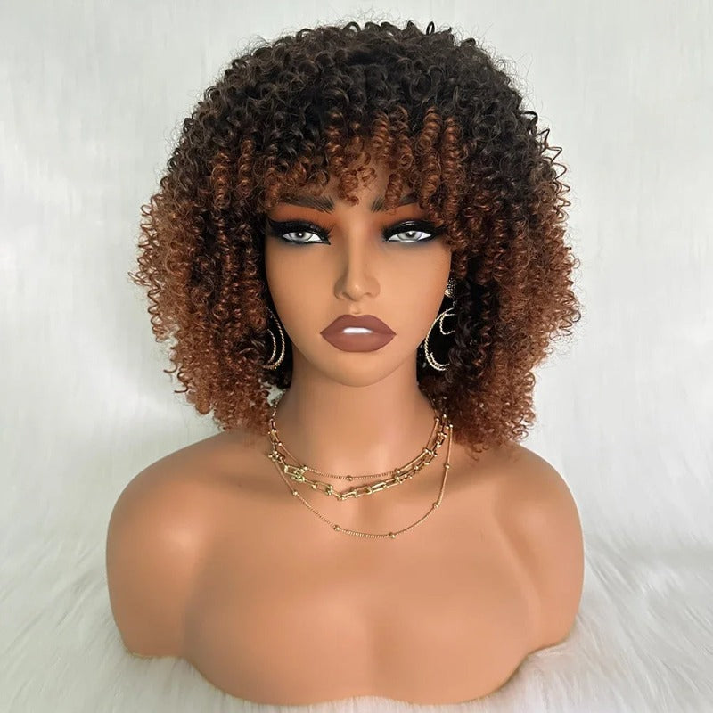 Daily Wear Short Bob Curly Hair Wigs