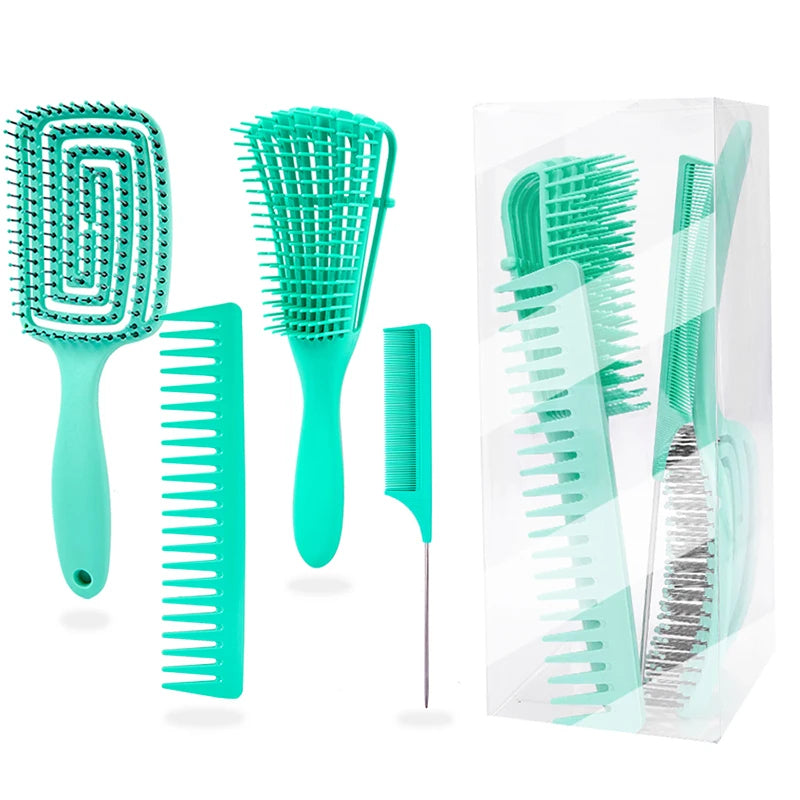 Detangling Brush Hair Brush Set