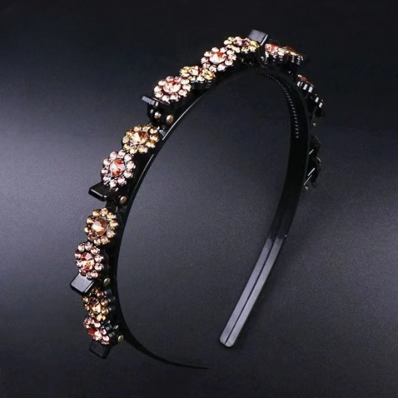 Rhinestone Double Bangs Hairband