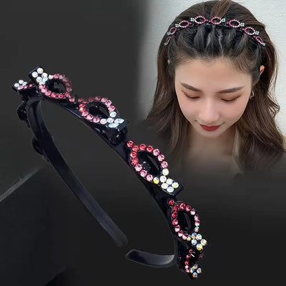 Elegance Rhinestone Hairpin Hoop