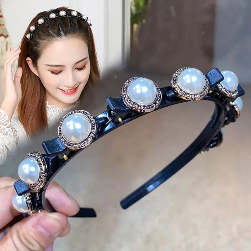 Essential Rhinestone Headband Clips