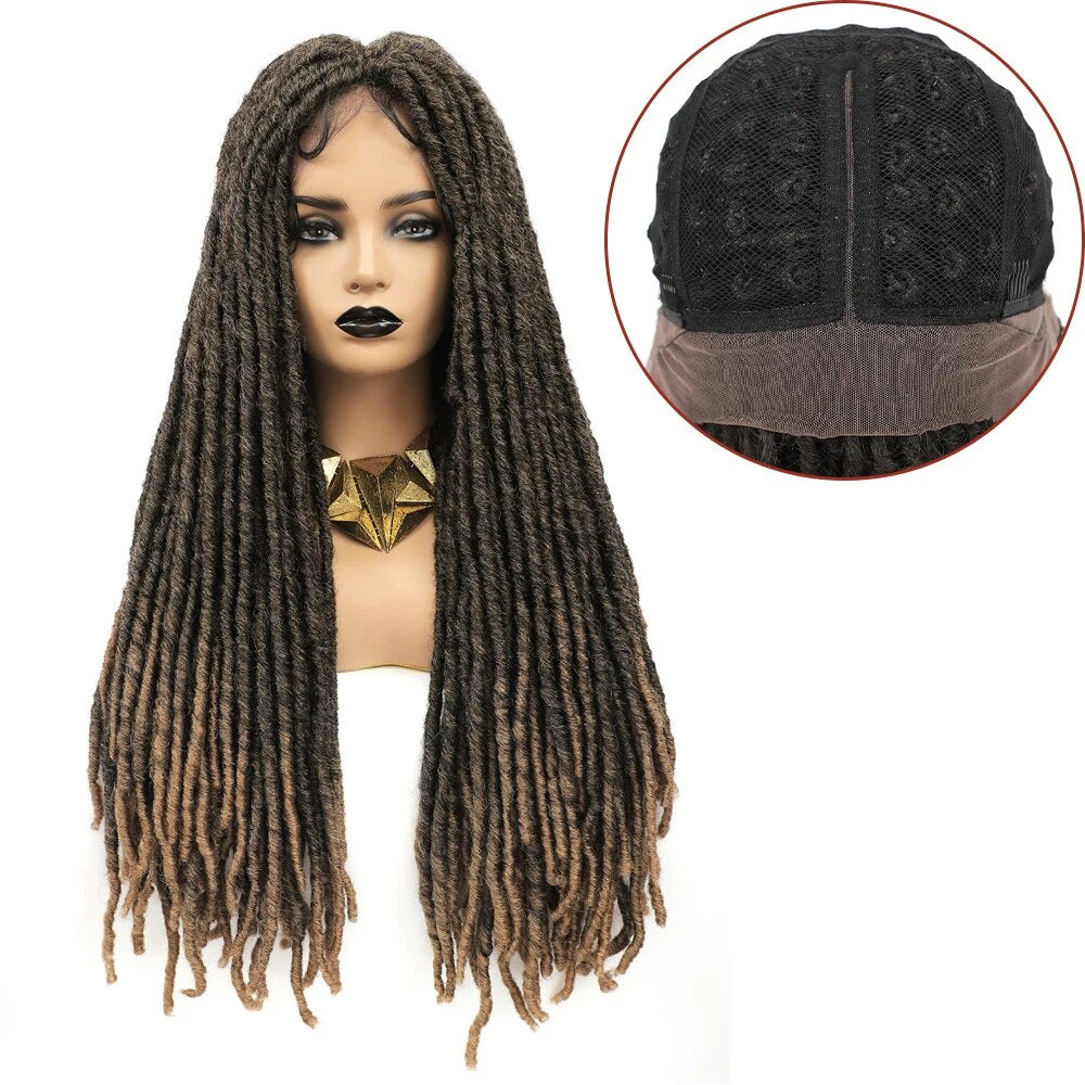 Faux Locs Crochet Braid Hair Wigs