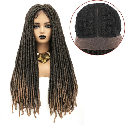 Faux Locs Crochet Braid Hair Wigs