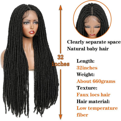 Full Lace Front Dreadlocks Wigs