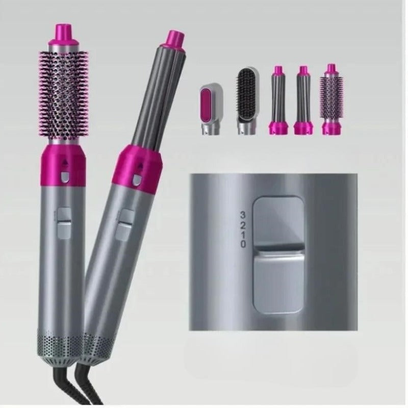 Hair Curler And Straightening Hairdryer