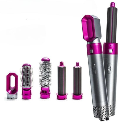 Hair Curler And Straightening Hairdryer