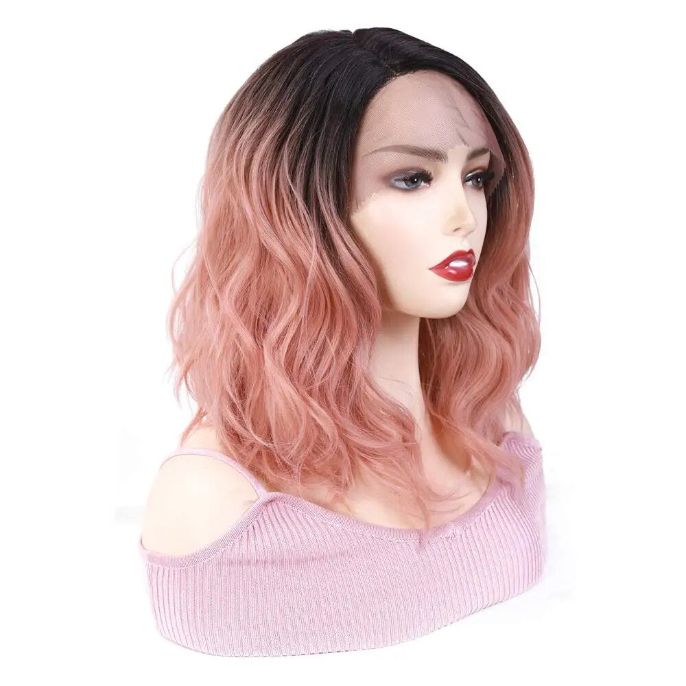 Lace Front Synthetic Short Wigs