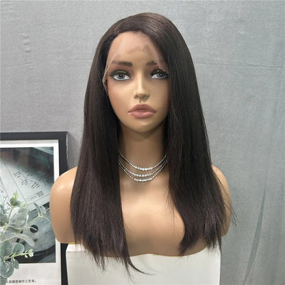 Lightweight Straight L Part Lace Wigs