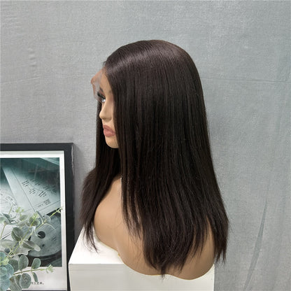 Lightweight Straight L Part Lace Wigs