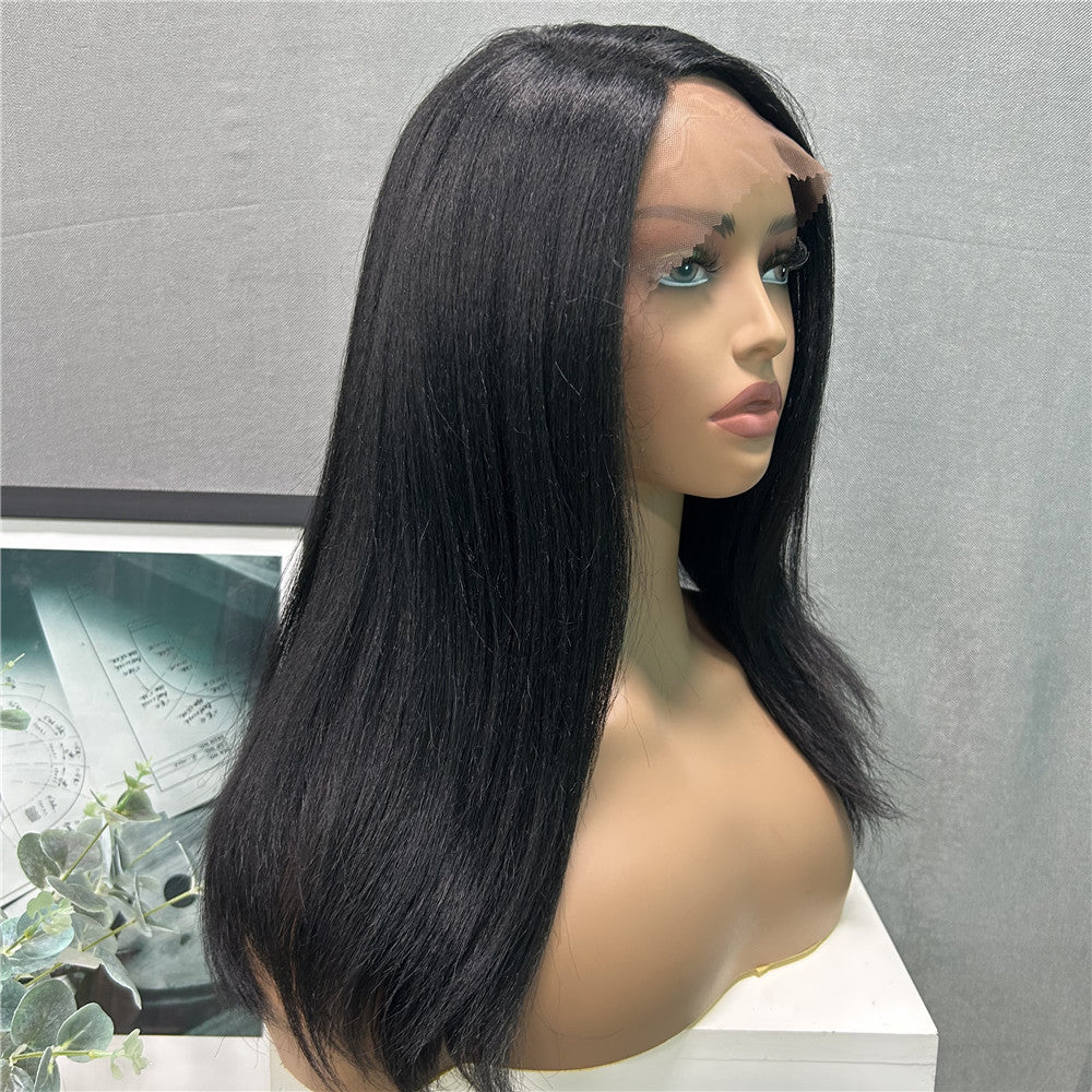 Lightweight Straight L Part Lace Wigs