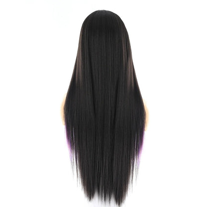 Long And Straight Middle Part Wigs