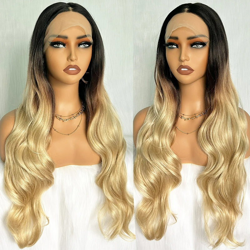 Long And Wavy Lace Front Wigs