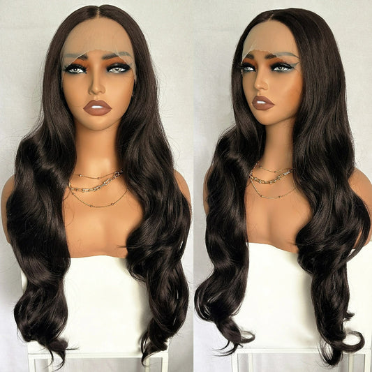 Long And Wavy Lace Front Wigs