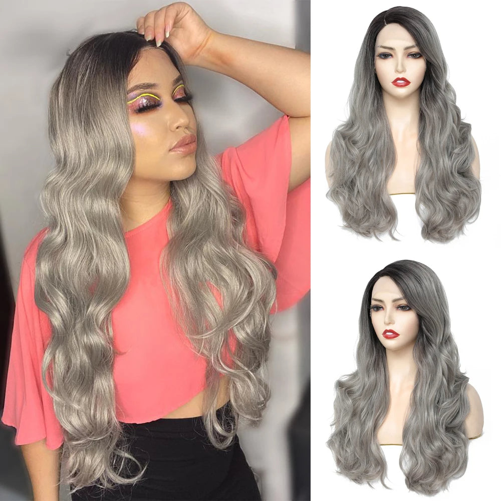 Long And Wavy Lace Front Wig