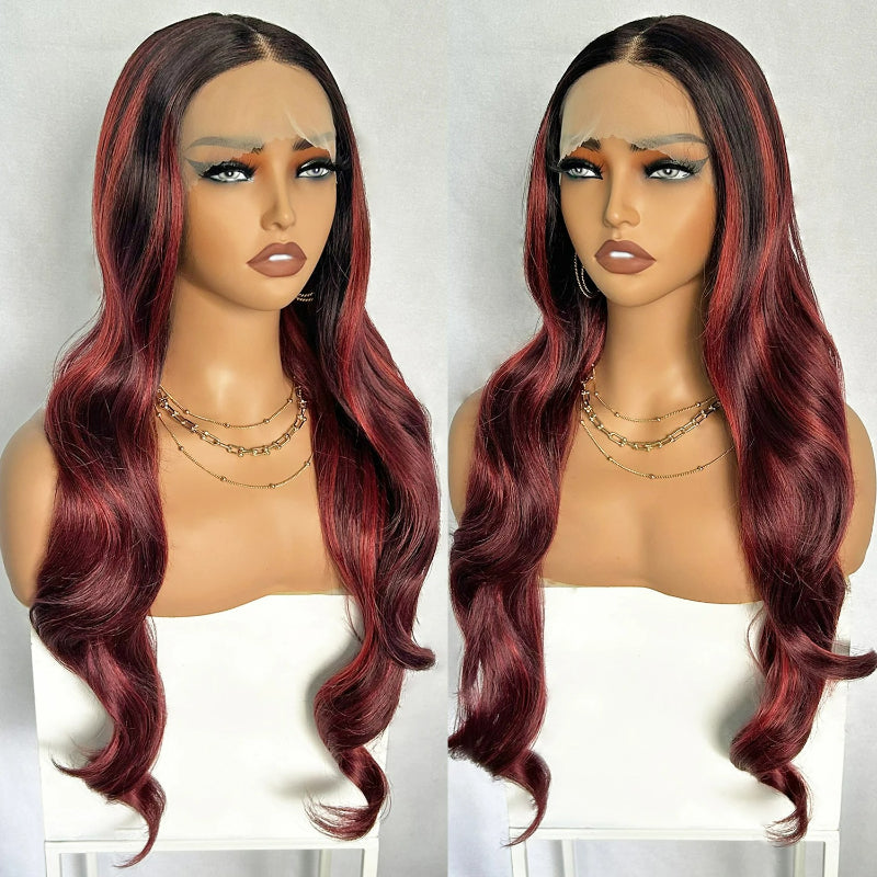 Long And Wavy Lace Front Wigs