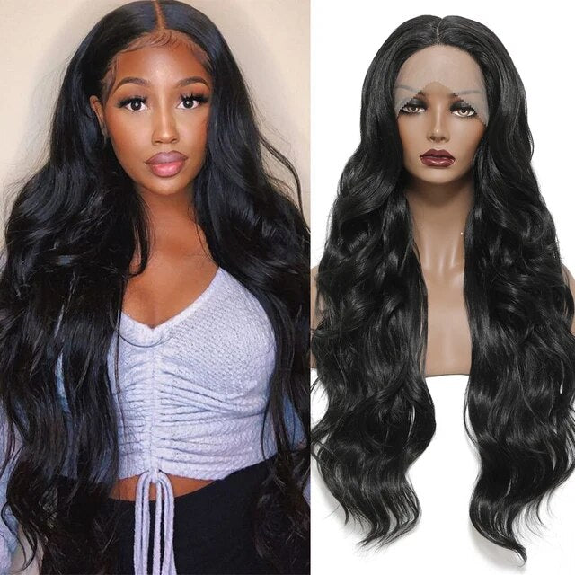 Long Body Wave Lace Front Wigs