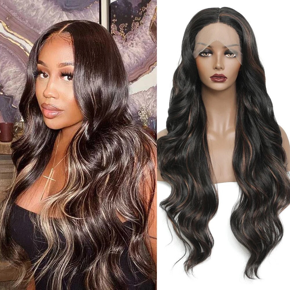 Long Body Wave Lace Front Wigs