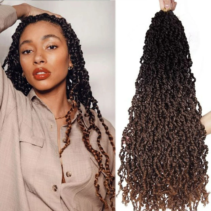 Long Curly Senegalese Twist Wigs