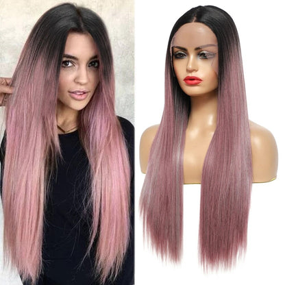 Long Layered Lace Front Wig