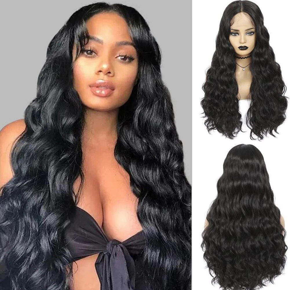 Long Loose Wavy Lace Hair Wig