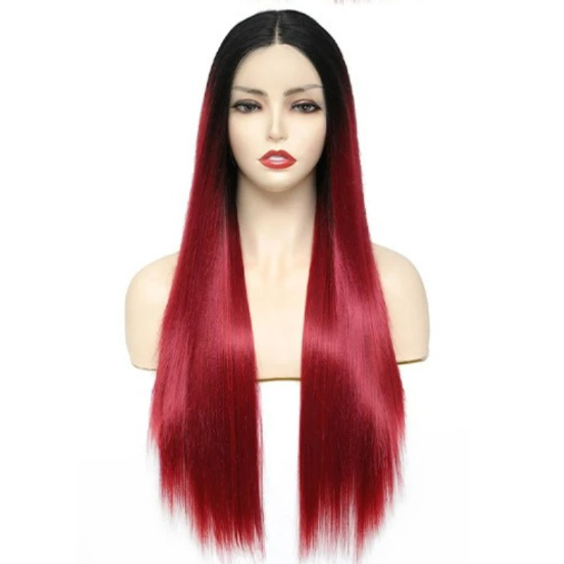 Long Straight Lace Front Wig