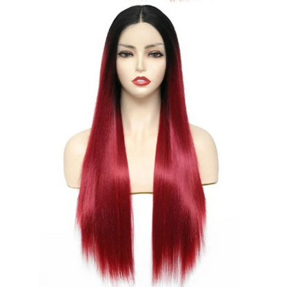 Long Straight Lace Front Wig