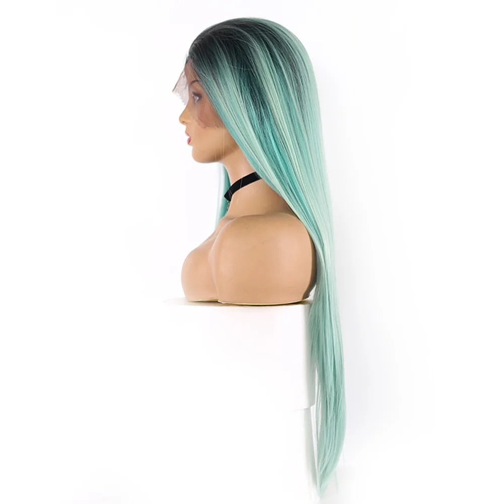 Long Straight Lace Hair Wig