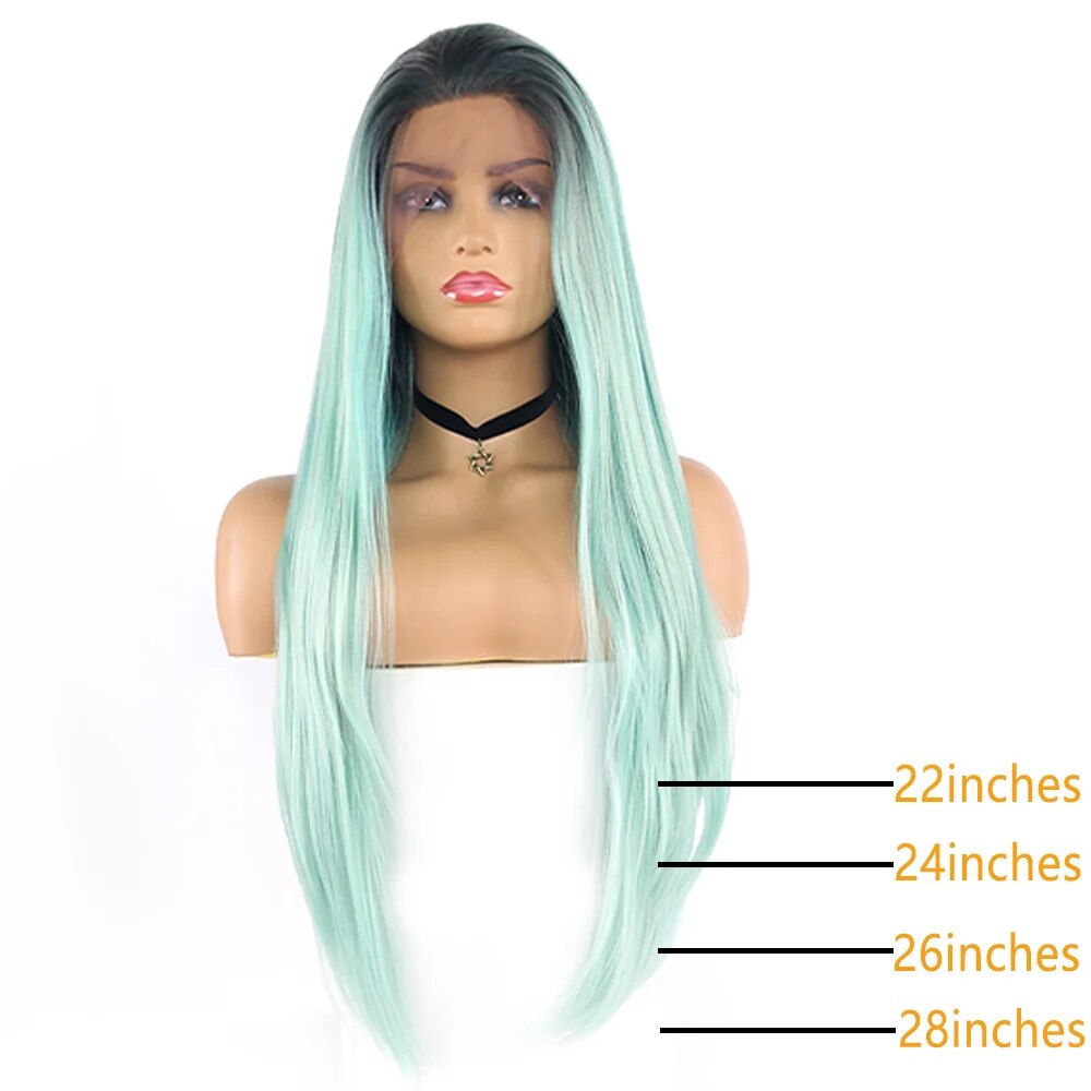 Long Straight Lace Hair Wig