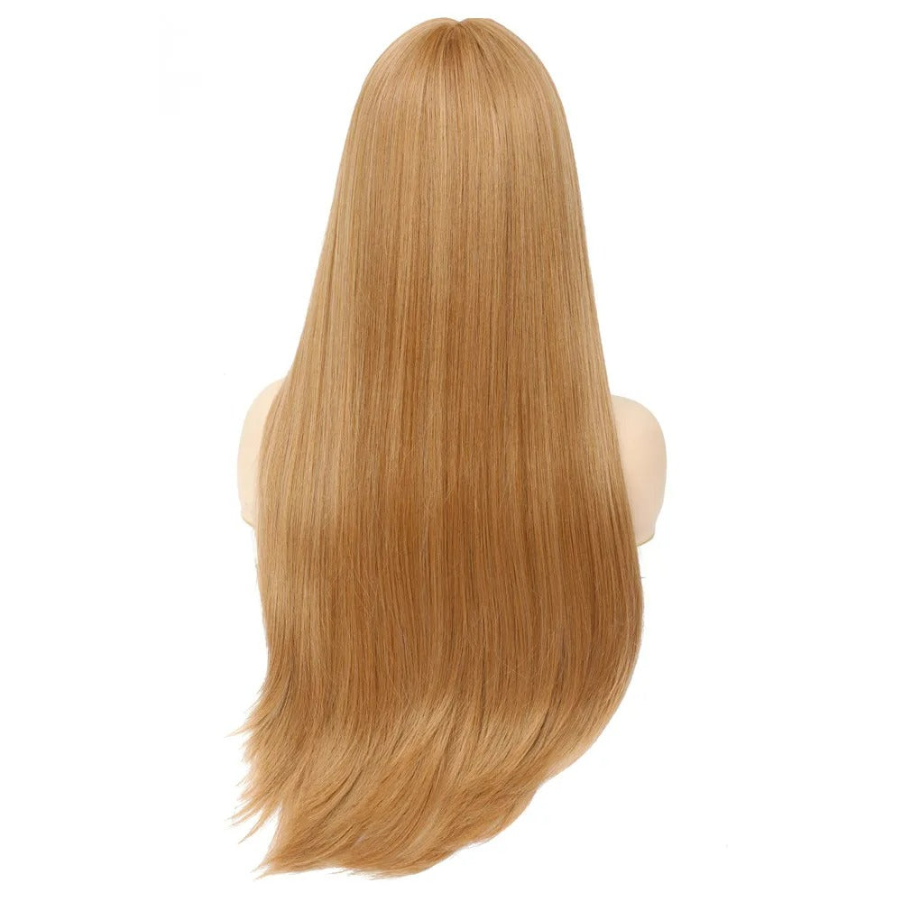 Long Straight Synthetic Non Lace Wig